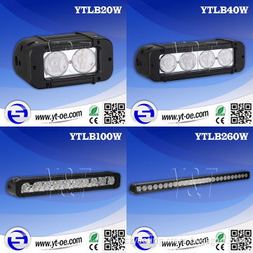 4X4 20W-260W CREE LED Light Bar with CE FCC Rohs Approved (YTLB20W-260W)